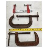 3 clamps