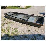 Landau jon boat, oars