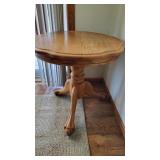 small oak table