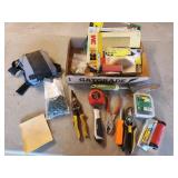 sandpaper and tools