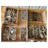 hardware in trays