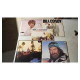 Eagles, Willie Nelson, Bill Cosby LPs