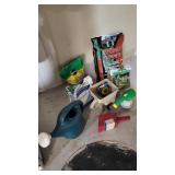 weed & feed, grass seed, can