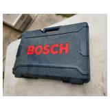 Bosch case, battery & charger