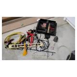 jumper cables, level, misc