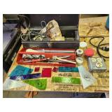 Homark toolbox, soldering set, cord, tools