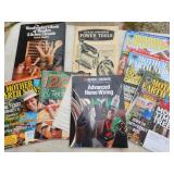 woodworker, power tool, and other mags