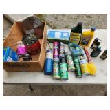 oils and cleaners