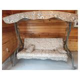 patiio swing, stored indoors