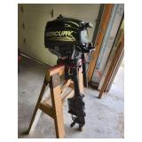 3.5hp Mercury four stroke motor