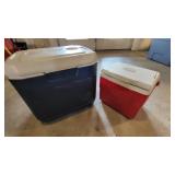 two coolers