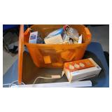 tote with light bulbs