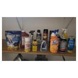 partial oils, cleaners, insecticide