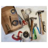 hammers, tape, tools