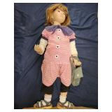 Christine ORange porcelain doll