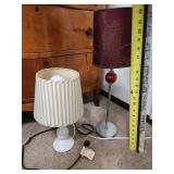two lamps