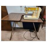 Singer Genie sewing machine & table