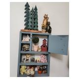 shelf and decor