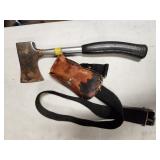 Pwer Kraft hatchet and case/belt