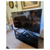 Samsung 60' TV and stand