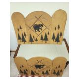 folding bear decor boards/dividers