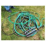hoses and sprinkler