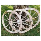 wooden yard decor