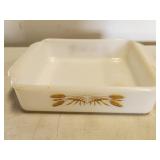 Fire King casserole dish