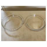 Pyrex pie plates