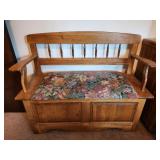 bench with storage