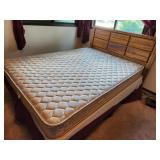 full size bed, mattress and boxspring(sealy)