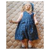 Christine Orange porcelain doll