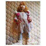 Christine Orange porcelain doll