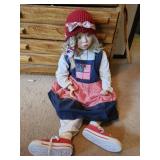 Christine ORange porcelain doll