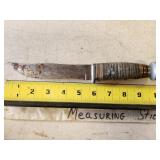 vtg hunting knife, no markings