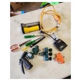 10' cord and items