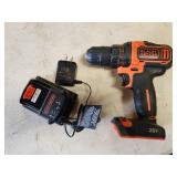 B&D 20v drill/driver battery & charger
