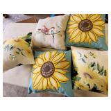 throw pillows