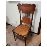 antique farmhouse style chair