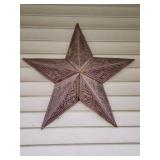 metal star decor