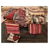 blankets and pillows