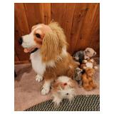 big stuffe dog and other animals