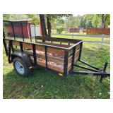 5x8' trailer with 48' ramp