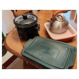 crock pot, Tupperware, Anchor Hocking dishes