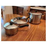 Revere Ware pots and pans