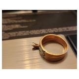 ladies ring, marked 14k
