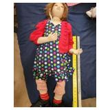 Christine Orange porcelain doll