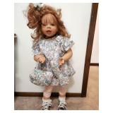standing porcelain doll