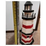 wooden lighthouse