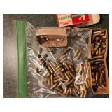 mostly 22LR, some 22 MAG shells